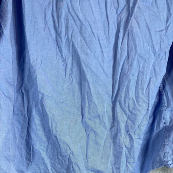 CLUB ROOM Men's Light Blue Regular-Fit Cotton Oxford Dress Shirt SZ 15.5 34/35 - Picture 5 of 9